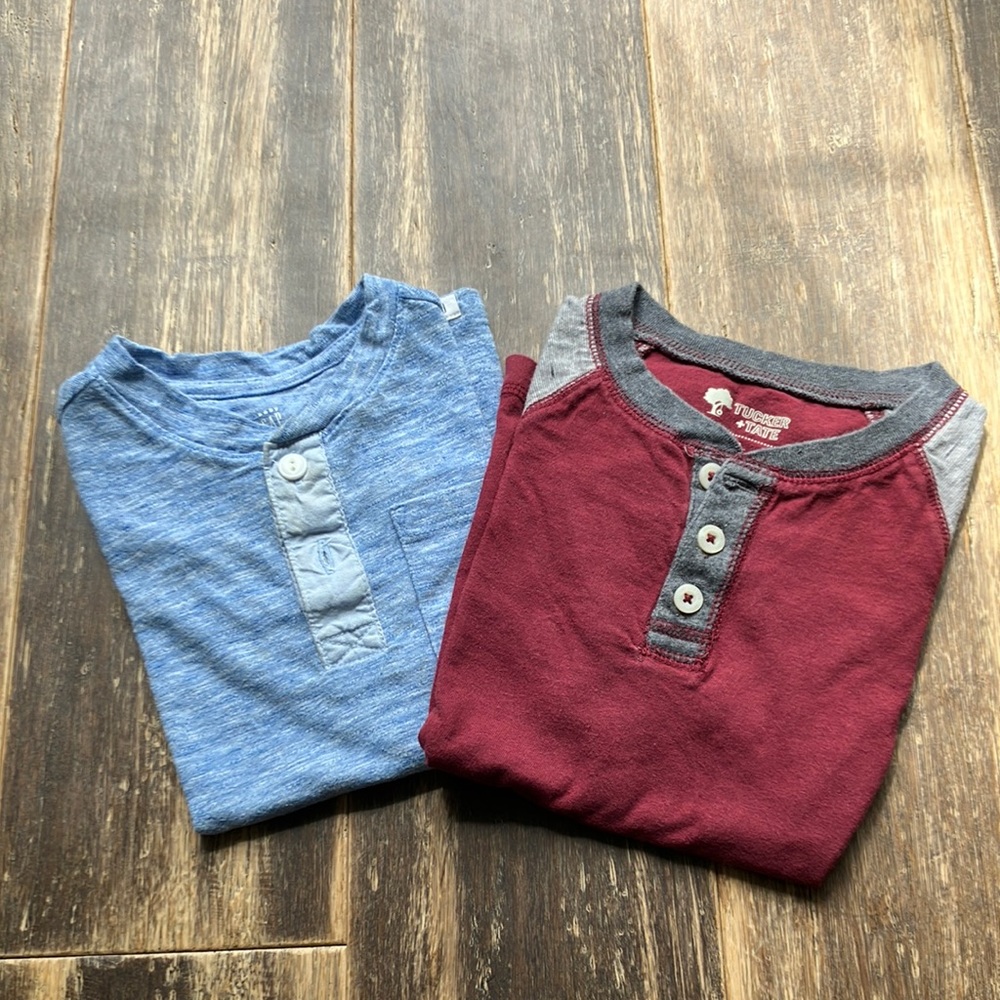Two-toned shirts